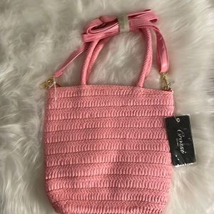 Pink Tote Hand Bag